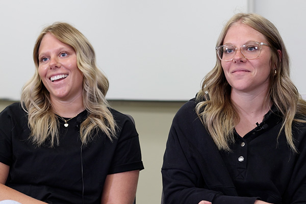 Brooke and Bailey Katzer.